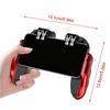 Verstellbarer Mobile Game Controller Vier-Finger-Verbindung Mobile Gaming Trigger 4 Falke Verstellbare Halterung Stecker und für