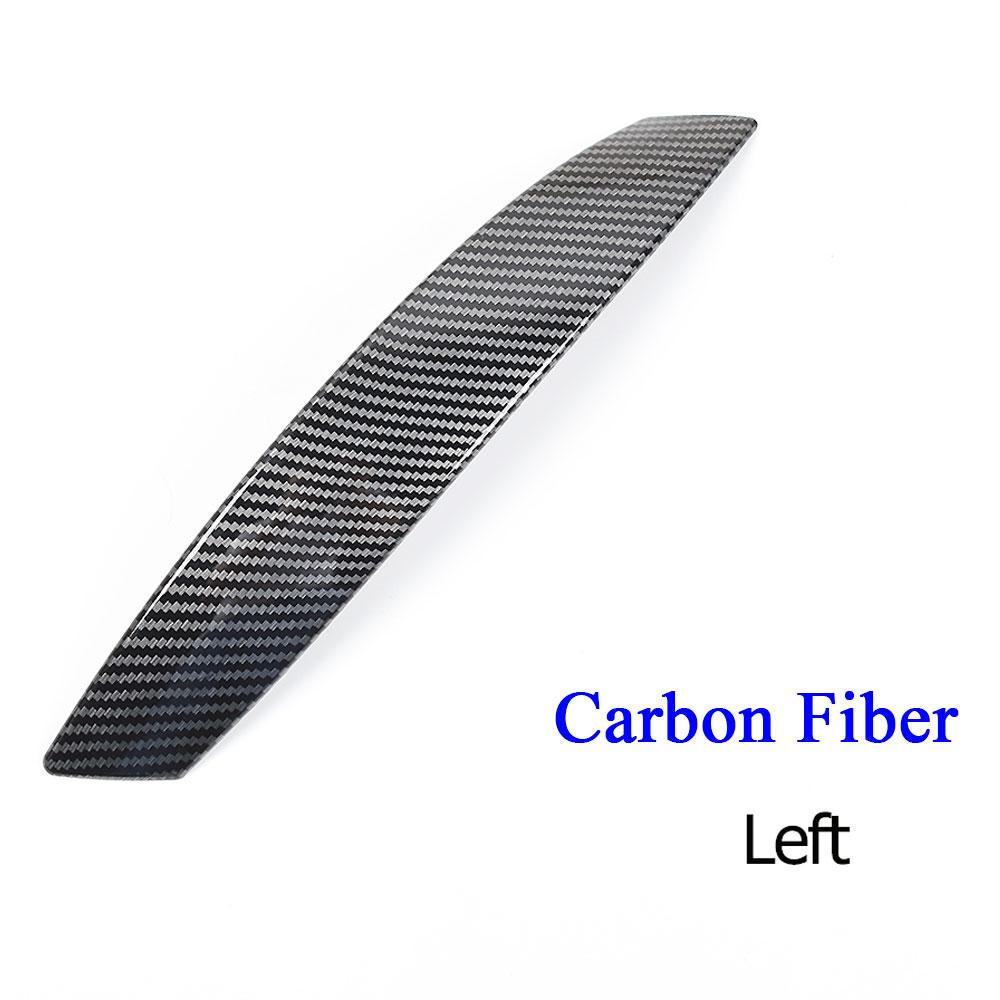 Silber Carbon Fiber Innen Links Rechts Tür Pull Griff Abdeckung Ersatz Für BMW Z4 E85 E86 2002 2003 2004 2005 2006 2007