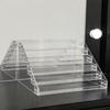 3/4/5 Tier Desktop Display  Risers Stand Clear Makeup Shelves  Nail Polish Display