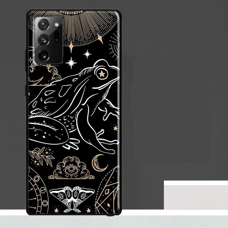 Коттеджкор Магический Гриб Лягушка Луна Чехол Для Samsung Galaxy S25 Ultra S21 S22 S23 S24 Ultra S9 S10 S20 Plus S25 FE Чехол На Телефон Galaxy S10 Plus