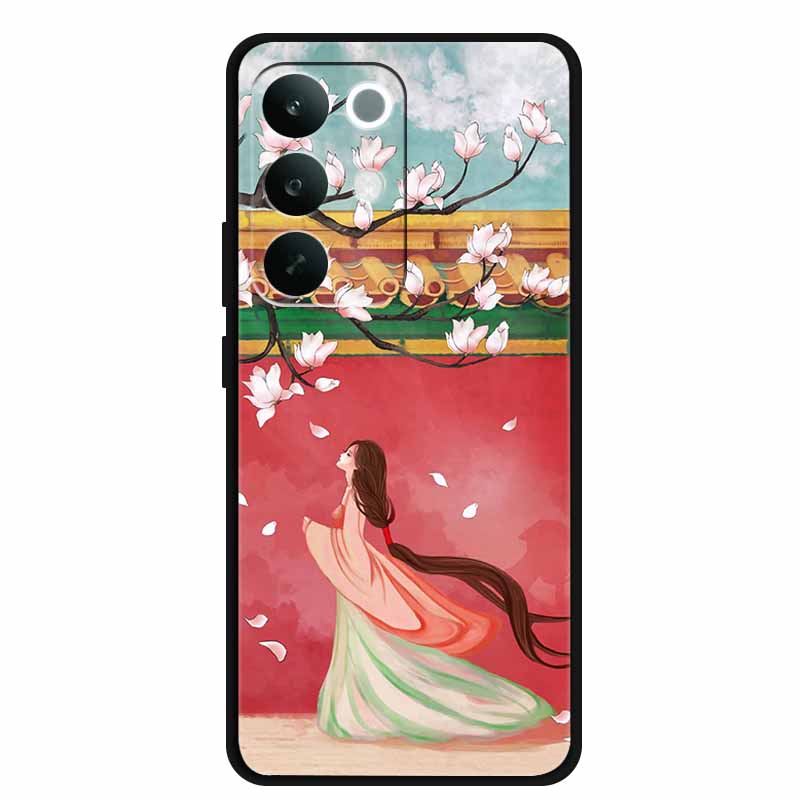 3D Dragon Case For OPPO Realme C85 4G 15X 5G Relief Coque Bumper Silicone Soft Phone Cover C 85 15 X Embossed Blossoms Funda