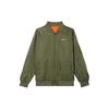 New Women's Varsity Bomber Reversible Sporty Jacket Green DV7877-222