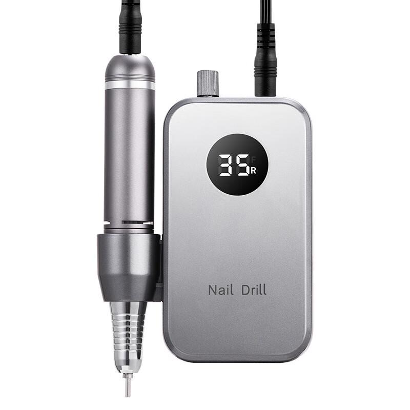 HANGDIAN Portable Rechargeable Nail Grinder CN plug (adapter included)