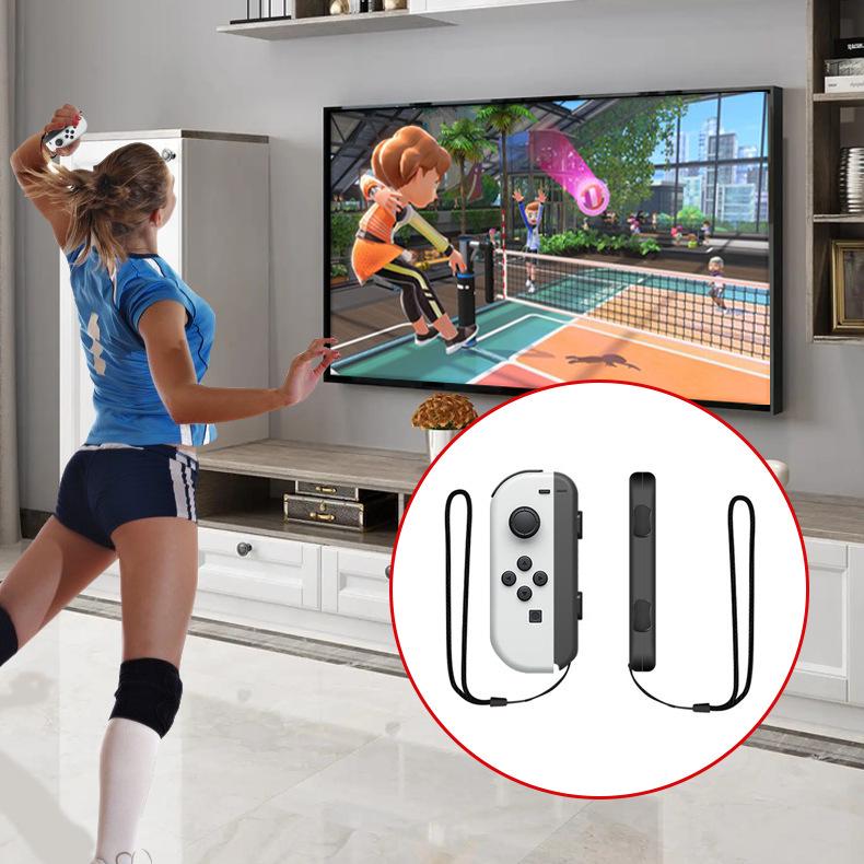 Nintendo Switch OLED 10-in-1 Sportset: Schwert, Golf, Tennisschläger & mehr.