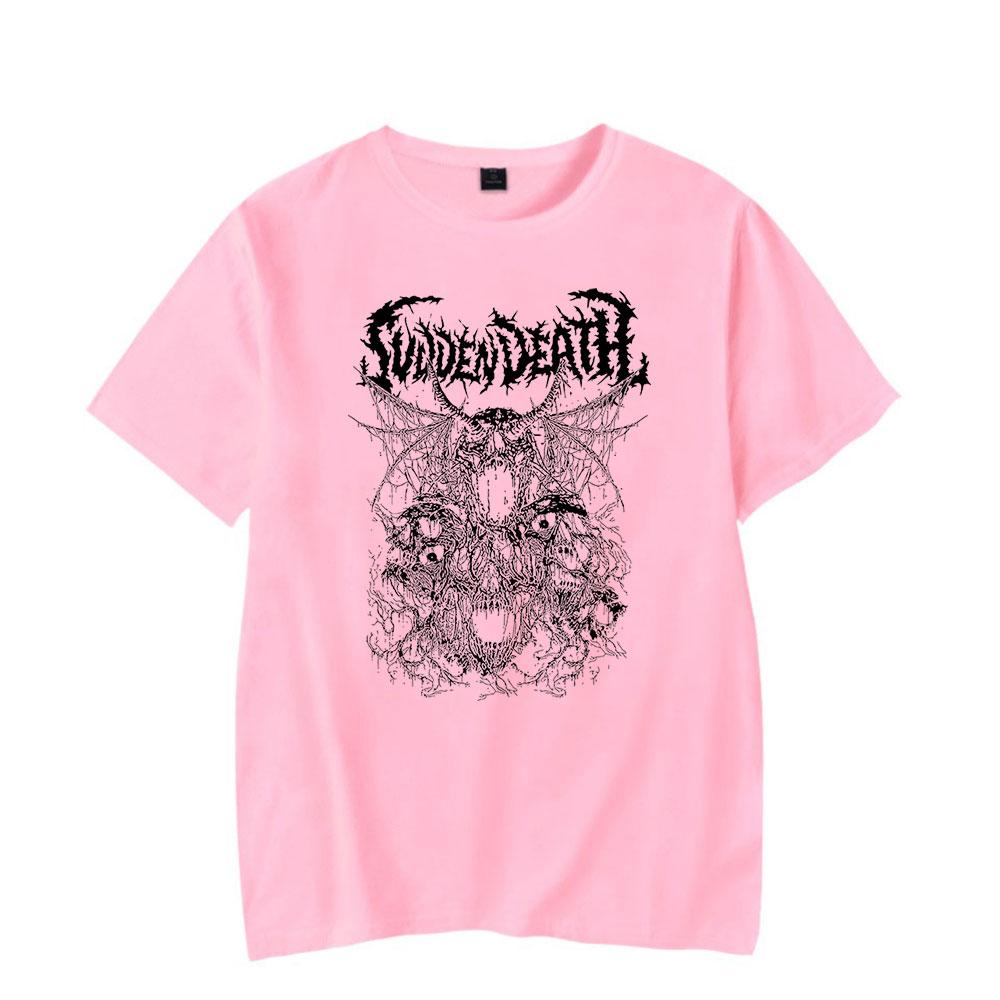2025 Svdden Death Metal TShirt Unisex Vintage 90s T-Shirt Unisex And Women Short Sleeve Funny TShirt Tops Women