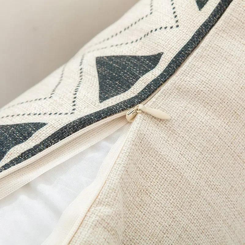 Black Cat Cushion Cover Cotton Linen Square Cat Pillow Case Decorative Pillow Cover for Home Car Sofa Decora Pillowcase Cojines