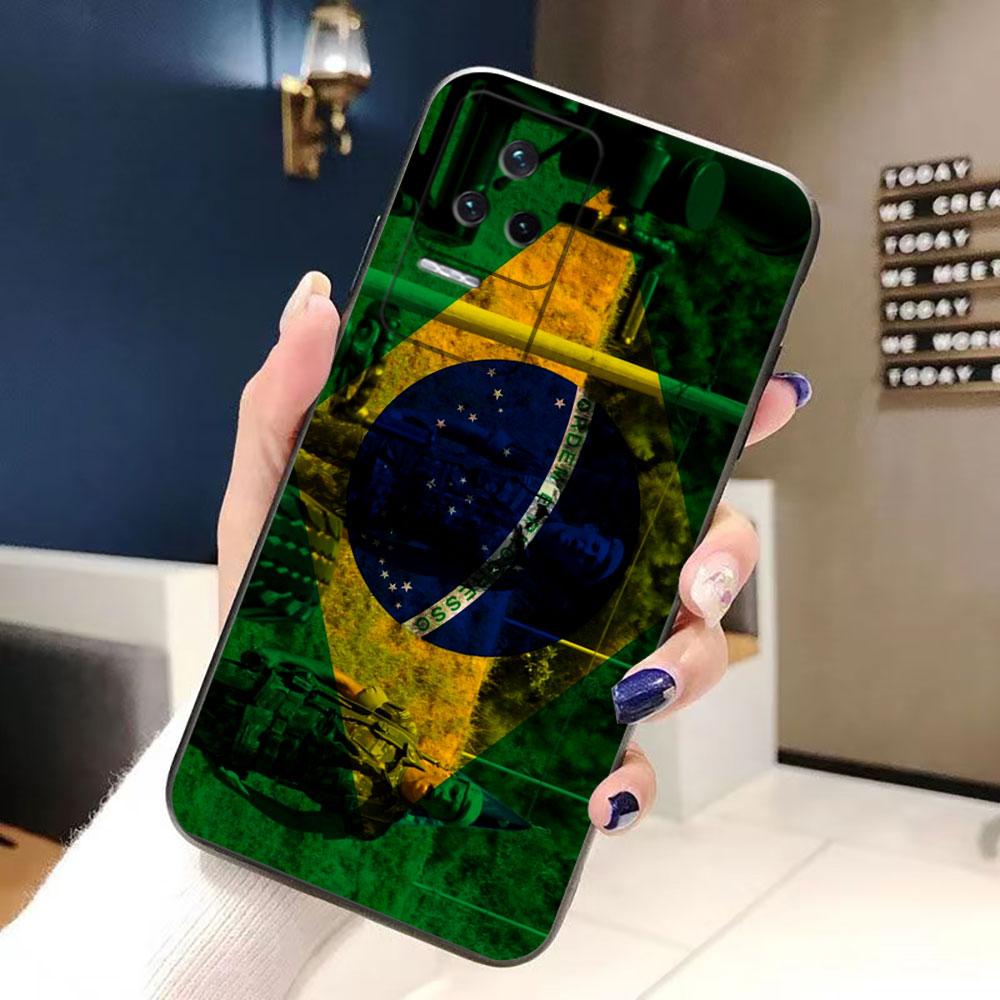 National Flag Of Brazil Soccer Phone Case For OPPO RENO 15 15F 14 14F 13 13F 12 11 11F 10 8T 8 7 6 5 4 4F LITE Plus Case Cover