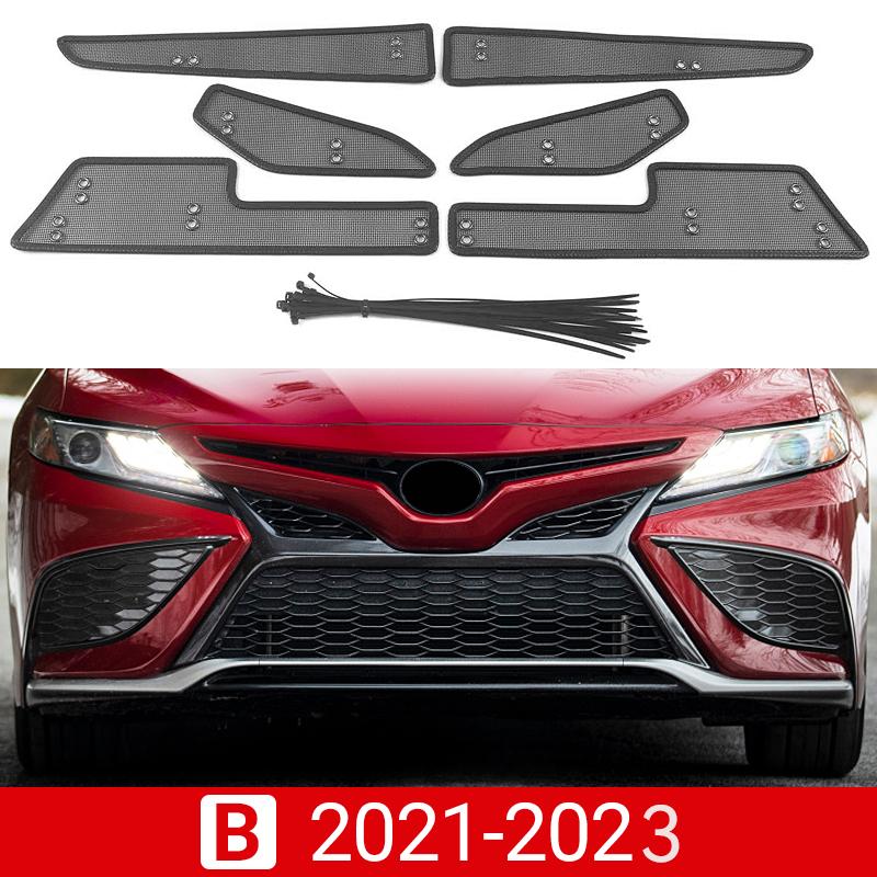 Car ect-proof Net For Toyota Camry 70 XV70 2018      Front Air Inlet Protect Cover ect Prevention Trim