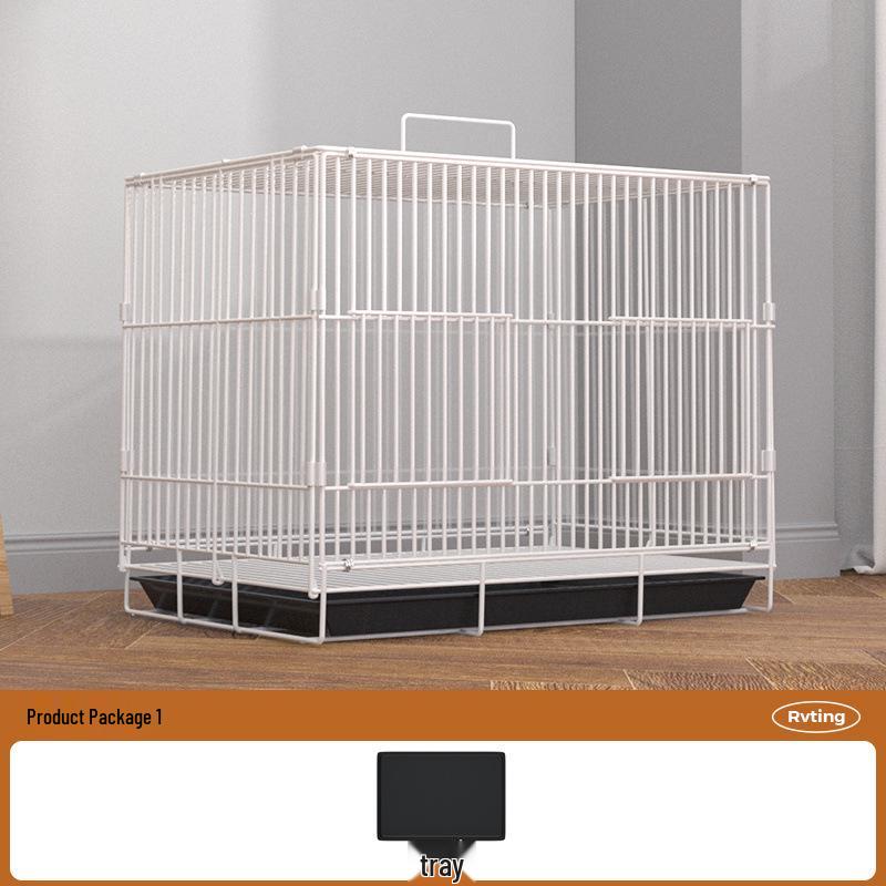 Extra Large Rabbit & Guinea Pig Cage with Toilet - Spacious for Household Pets