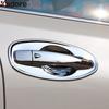 Side Door Handle Bowl Cover Trim For Nissan X-TRAIL Rogue T32 2014 2015 2016 2017 2018   Chrome Car Exterior Accessories