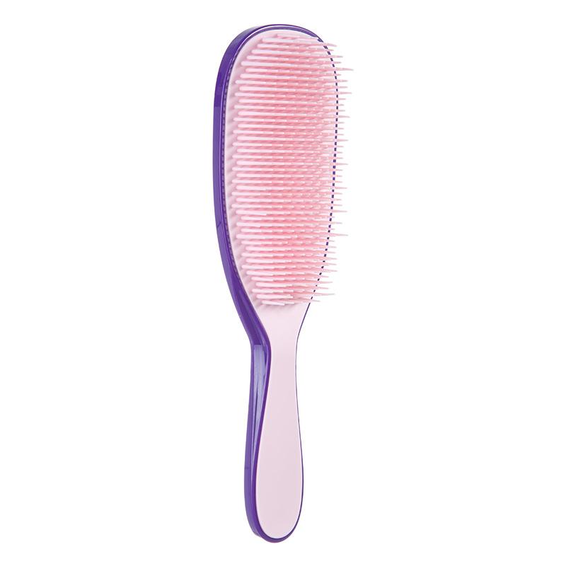 1pc Dual-Color Detangling Hair Brush, Scalp Massage Styling Comb for Women, Normal Hair Type Finishing Comb for Easy Cleaning