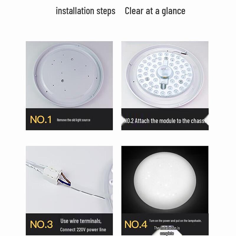 NVC LED Deckenleuchte Ersatzmodul