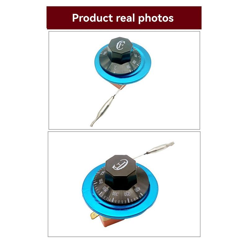Regulátor teploty, elektrický trouba, nastavitelný digitální termostat 50-400 ℃(122–752 °F) 250V 16A