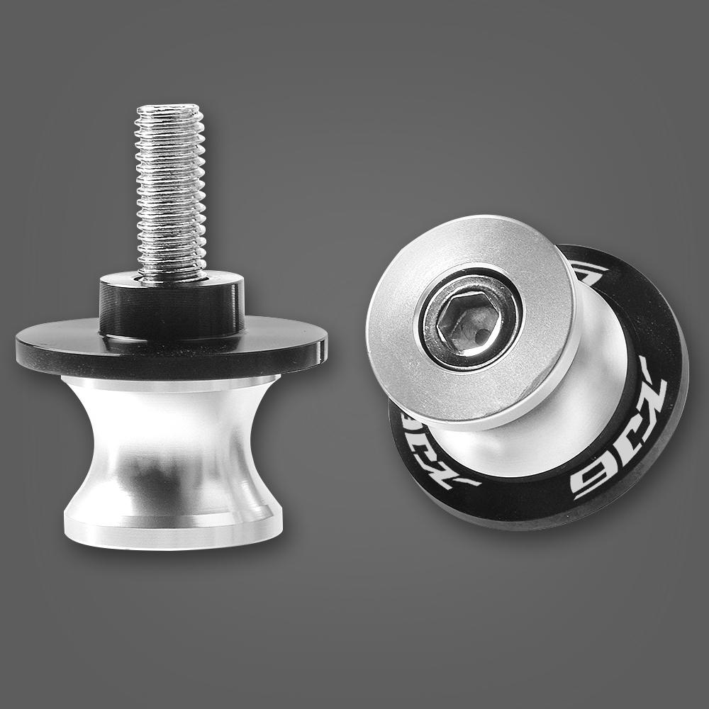 

Для Yamaha XJ6 XJ6N 2008 2009 2010 2011 2012 2013 2014 2015 2016 2017 2018 мотоцикл 6 мм маятник катушки слайдер подставка 6MM silver