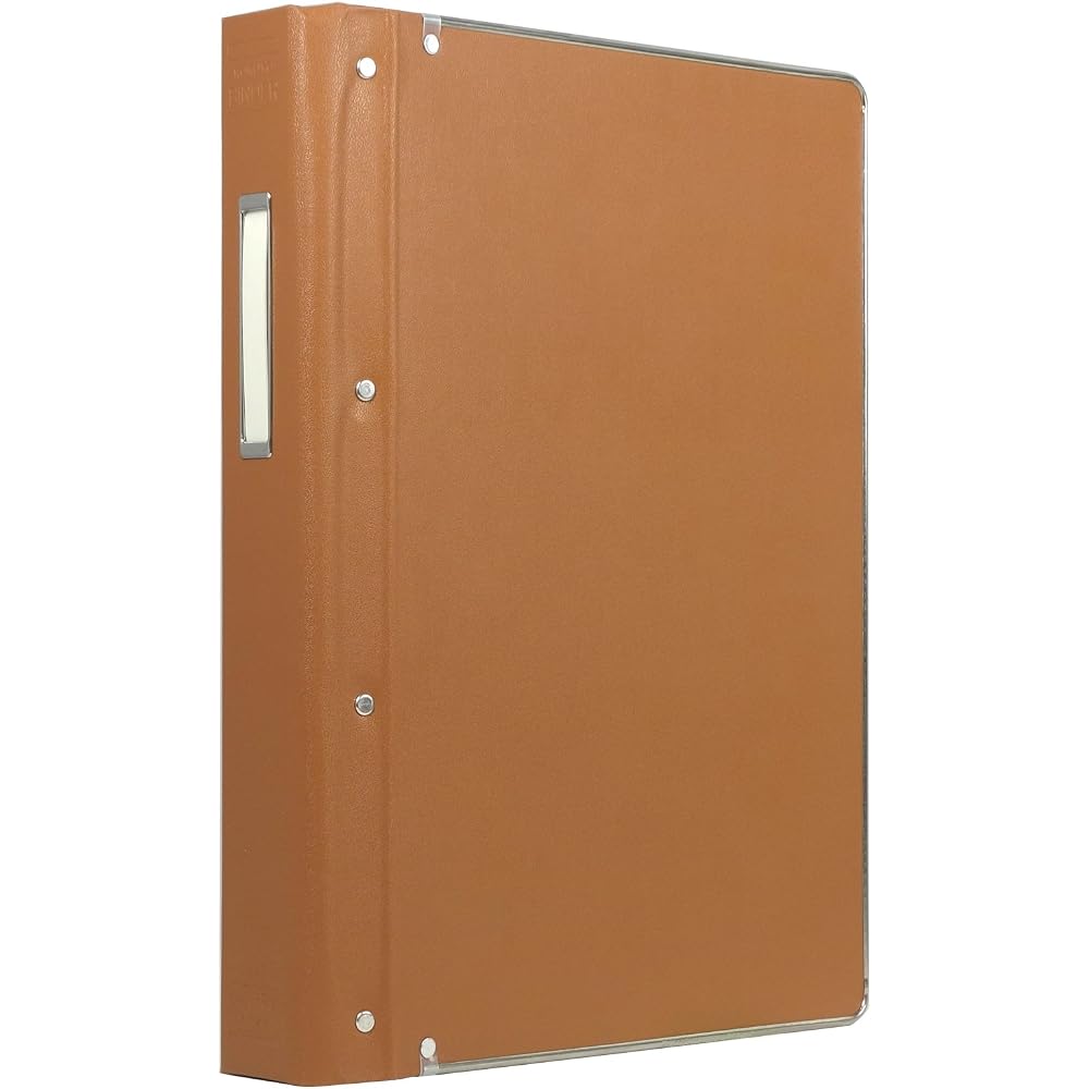 Kokuyo File Binder, PP, A4, Vertical, 30 Holes, Holes, 200 Sheets, Red, Ha-23NR