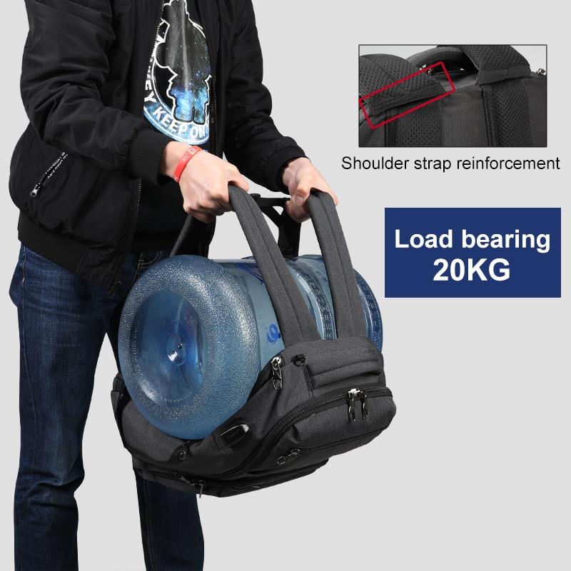 Tigernu Marke 29L Anti-Diebstahl Männer Mode USB Ladegerät Männlichen Mochila 15,6 zoll Laptop Tasche Rucksäcke Reise Casual Schulranzen Für junge