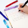 Creative 5 in-1 Multicolor Erasable Gel Pens 2Pcs Automatic Pencil With Eraser For School Office Writing Supplies Stationery
