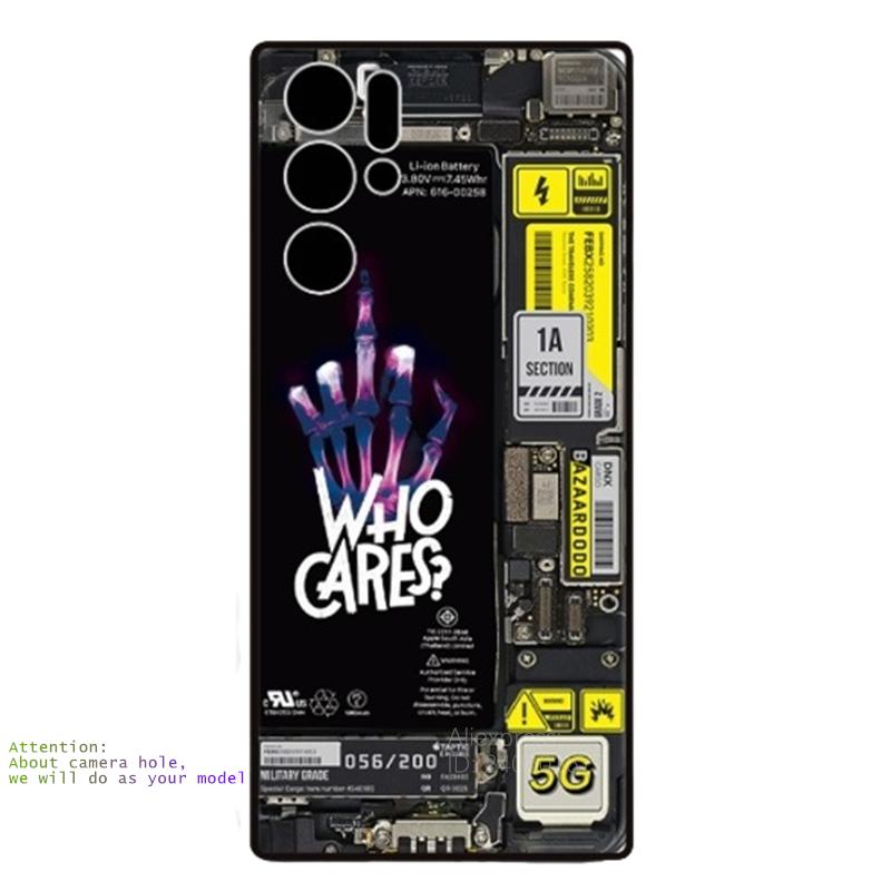 Luminous Flash Phone Case for ZTE Nubia Red Magic 10s 10 Pro 9S 9 Pro 8 8s 7 7s 6 6s Protective LED Cover Akali Fundas Capa