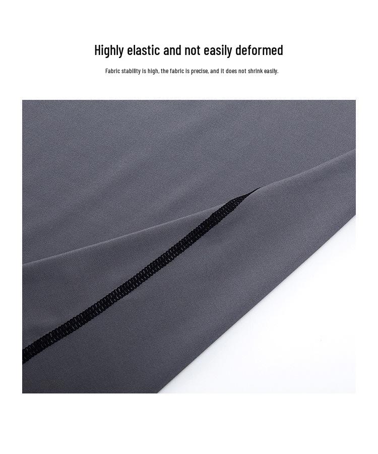 Yama Colorful Short Sleeve Breathable Fitness T-Shirt with Abdomen Control and Quick-Dry Technology