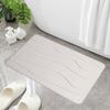 Bathroom Floor Mat Quick Absorbent Quick-Drying Diatom Mud Anti-Slip Bottom Entry Rug Easy To Clean Multipurpose Bath Shower Sink Kitchen Carpet