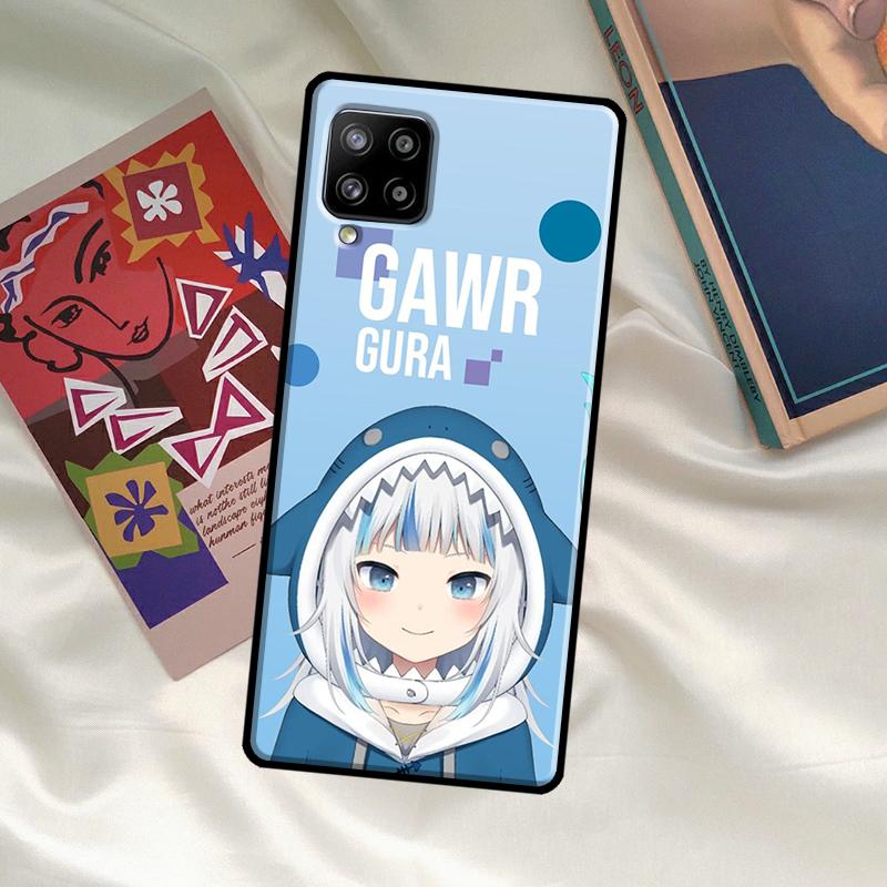 Gawr Gura Hololive Girl Case For Samsung Galaxy A54 A06 A05 A16 A26 A36 A56 A53 A32 A52 A33 A13 A55 A35 A15 A14 A34