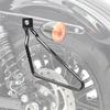 Set 2x Reittasche Motorrad + Seitenhalterung SV1 braun