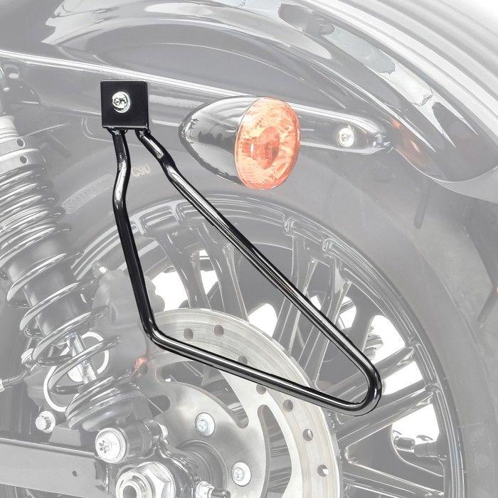 Set 2x Reittasche Motorrad + Seitenhalterung SV1 braun