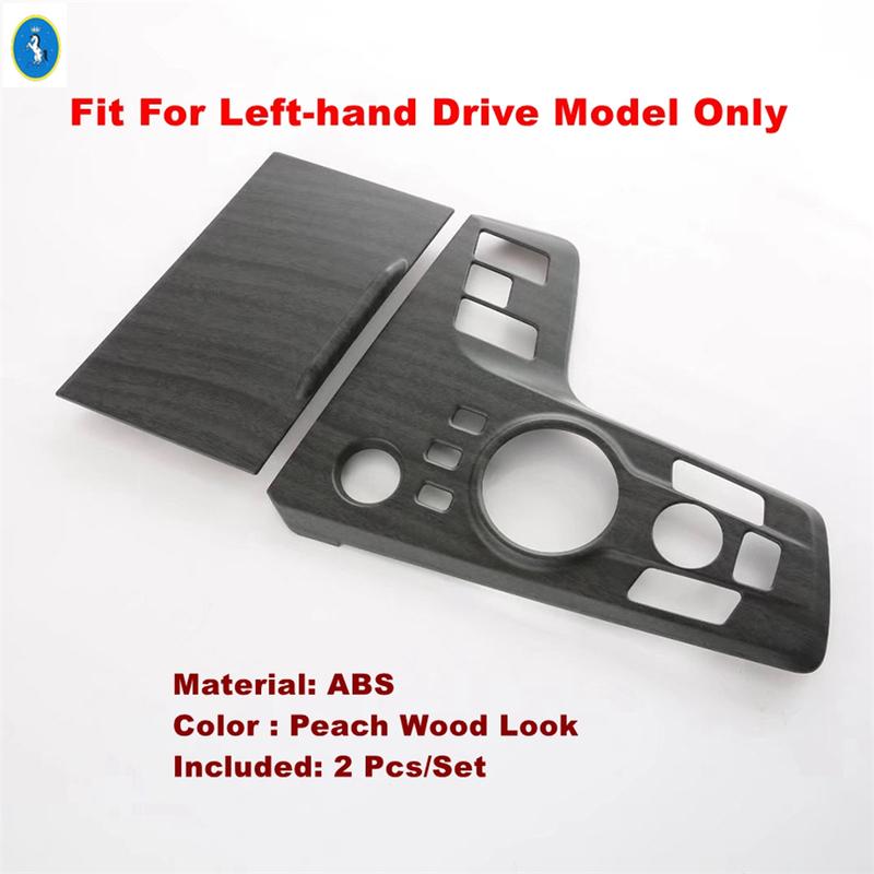 Per Kia Sportage NQ5 2024 ABS Pannello Copri Pomello Cambio Auto Console Centrale Adesivo Decorazione 2 Pezzi Accessori di Finitura