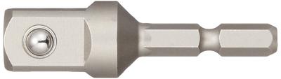 Adaptador de Soquete HiKOKI para Impacto Hexagonal Largura Comprimento Total para Encaixes Quadrados 0030-5070 Drivers, Eixo, Dupla Face 6,35mm, 55mm,