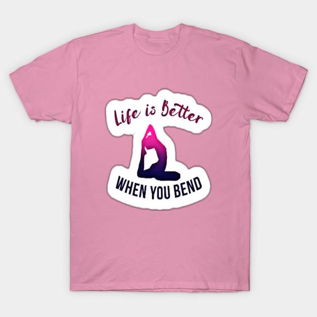 T-Shirt Damen Yoga T-Shirts Harajuku Print Kawaii T-Shirt Sommer Kurzarm Damen T-Shirt Top Tee