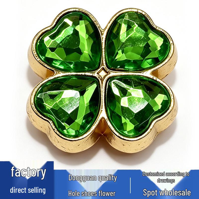 Metal Flower Series Cute Cartoon Shoe Charms for Crocs