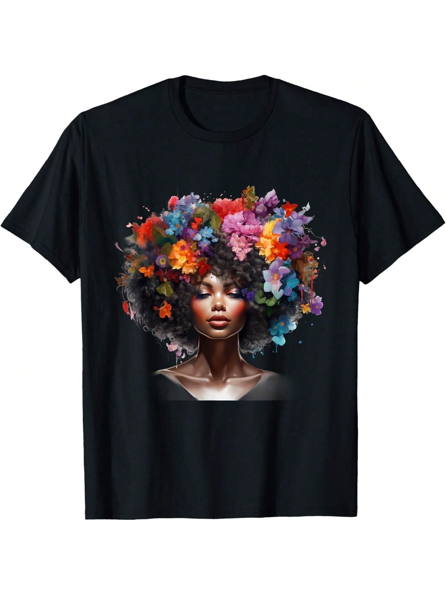 Afro T-Shirt S разноцветный