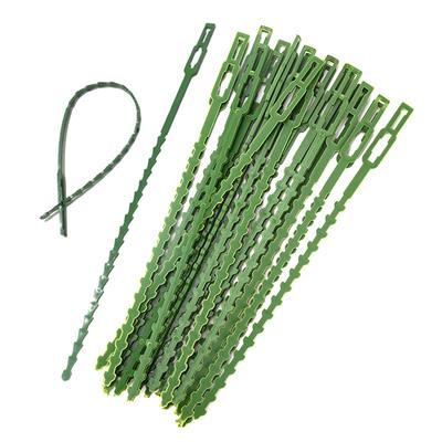 50pack/lot Adjustable Cable Ties - Strong And Durable Fasteners For Home Support Garden Plant Belt Easy To Apply