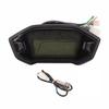 Univerzálny motocyklový zadný svetlomet LCD digitálny 13000 ot./min tachometer meter počítadlo kilometrov