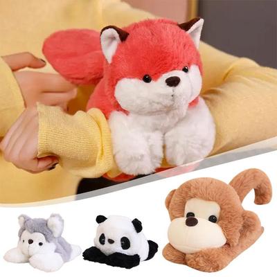 Tier Slap Snap Wrap Armband Armband Panda Plüsch für Kinder Spielzeug V3S9