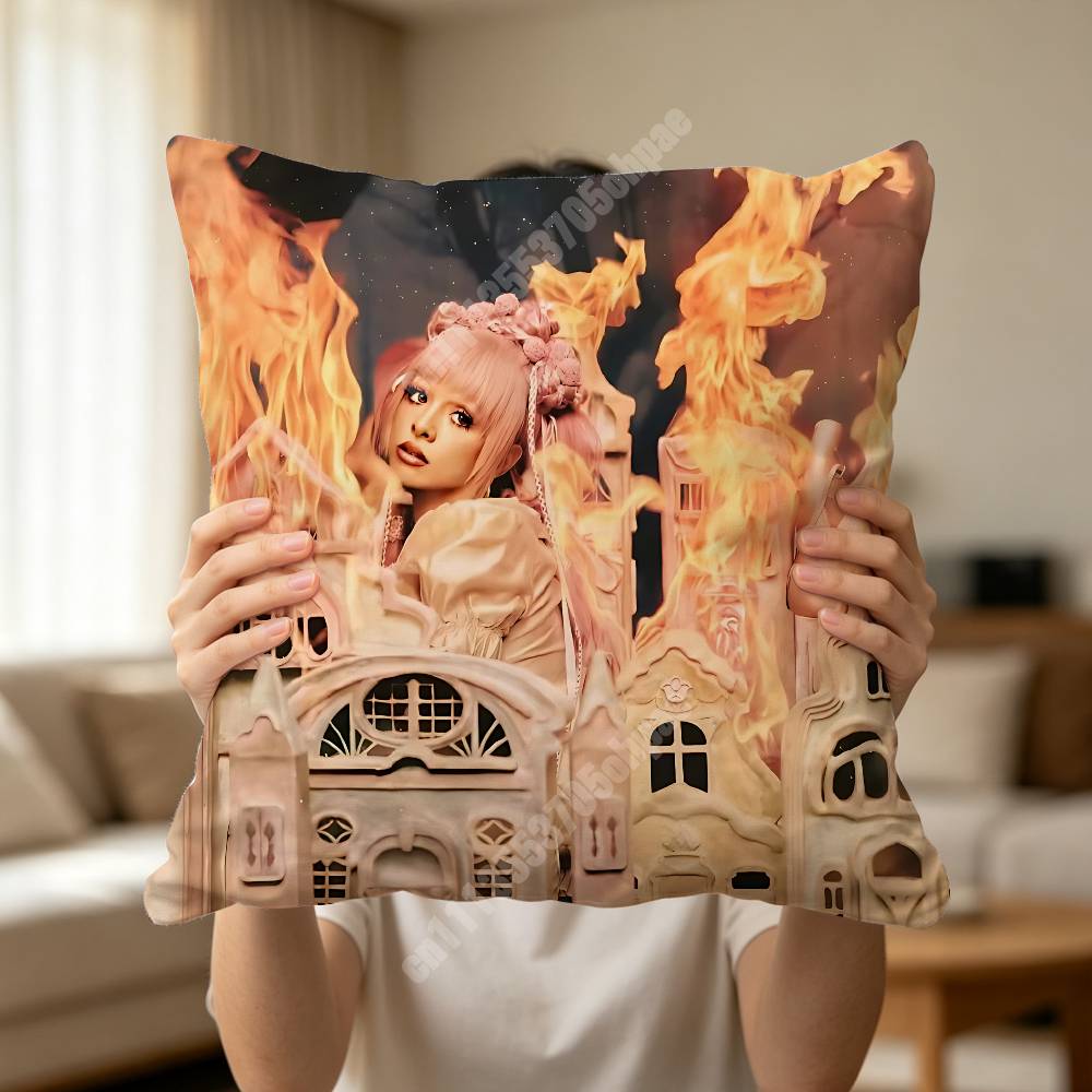 MMelanie MartinezS Cry Baby HADES Sofa Couch Pillow Cover Cushion Case Cozy Bedroom Accent Studio Furnishing