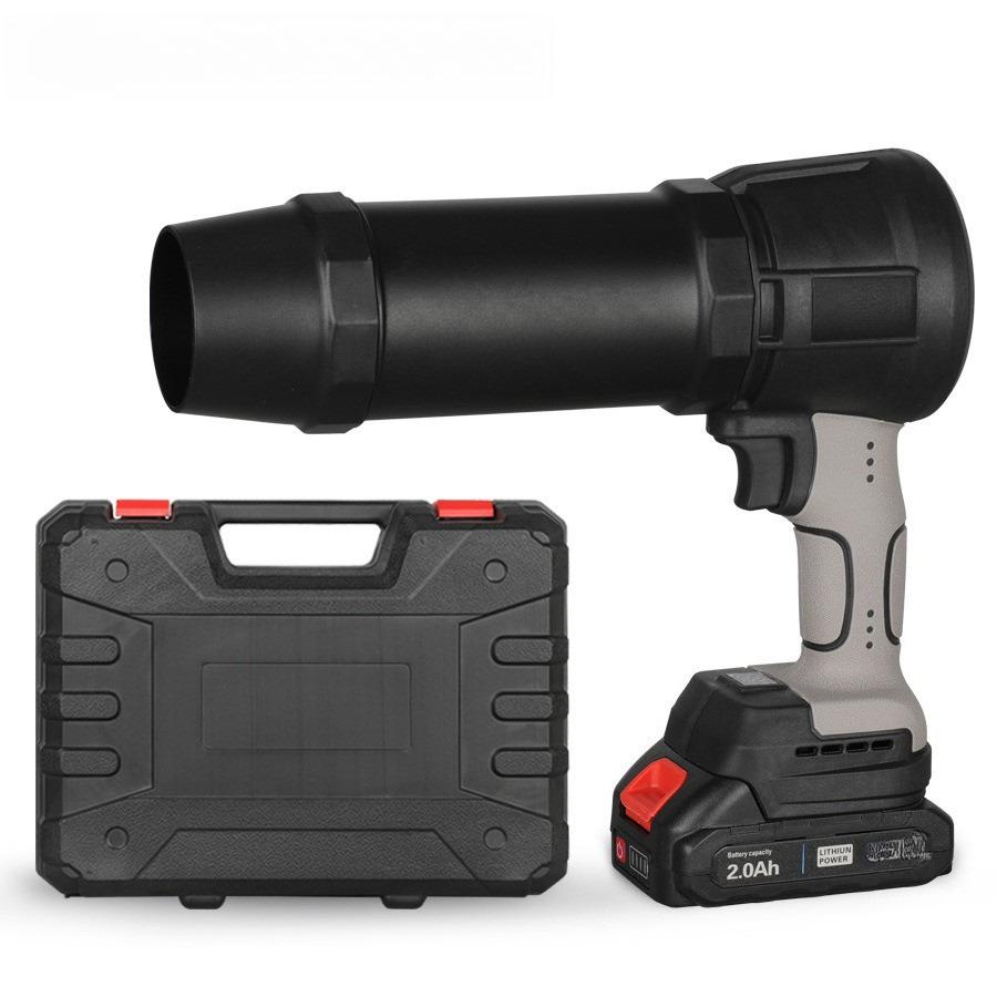 

Portable Storm Machine Segmented Electric Turbocharged Fan Handheld Blower Dust Removal and Leaf Blowing Machine Only Machine