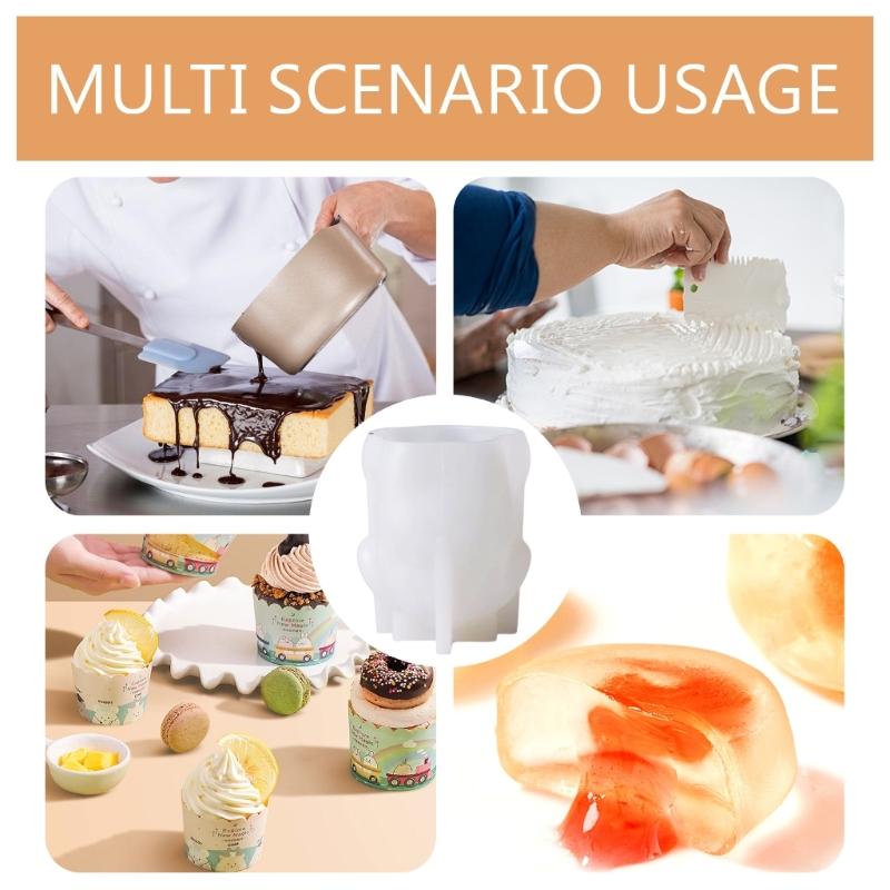 Cute Animal Puddings Silicone Molds Cute Fondants Molds Cake DIY Supplies Pastries Bakings Tool Soap Molds