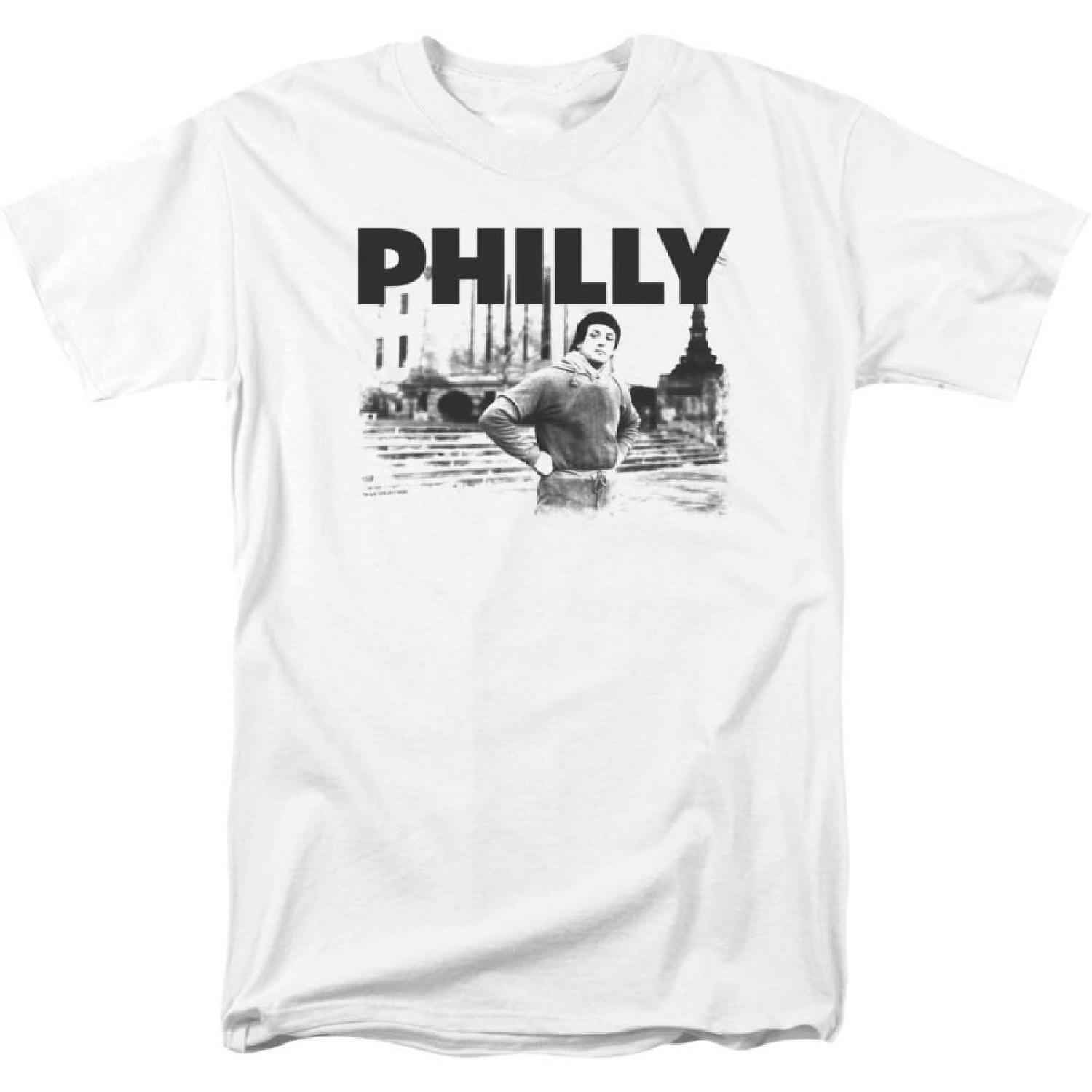 

A&E Designs Rocky T-Shirt Philly White Tee XXXXXL білий