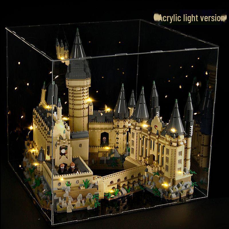 Large Hogwarts Magic Castle Building Blocks – High Difficulty Assembled Toy Architecture Series