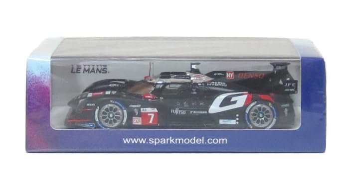 

Spark Toyota GR010 Hybrid 2024 Le Mans 24 Hours 2nd Place De Vries Completed Product 1/43 #7 JM. Лопес/Камуи Кобаяши/Н.