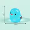 50-300Pcs Cartoon Luminous Chick Miniature Resin Figurines DIY Landscape Decoration Creative Home Decoration Accessories Gifts