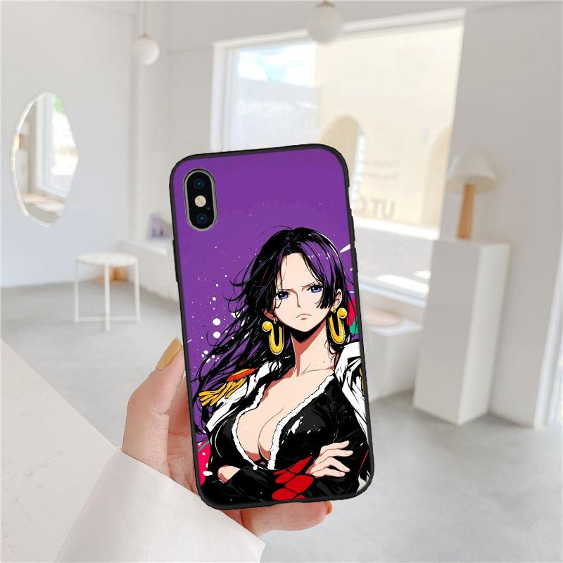 FM35 One Piece Boa Hancock Phone Case for Motorola Edge 60 60s 70 G86 G56 G54 E14 G04S G45 G54 G64 S30 S50 X30 X40 X50 Pro Power