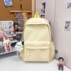Schoolbag Japanese Fresh Polka Dot Backpack Female Nylon Waterproof Scratch-resistant Wear-resistant Schoolbag Large Capacity Junior High School