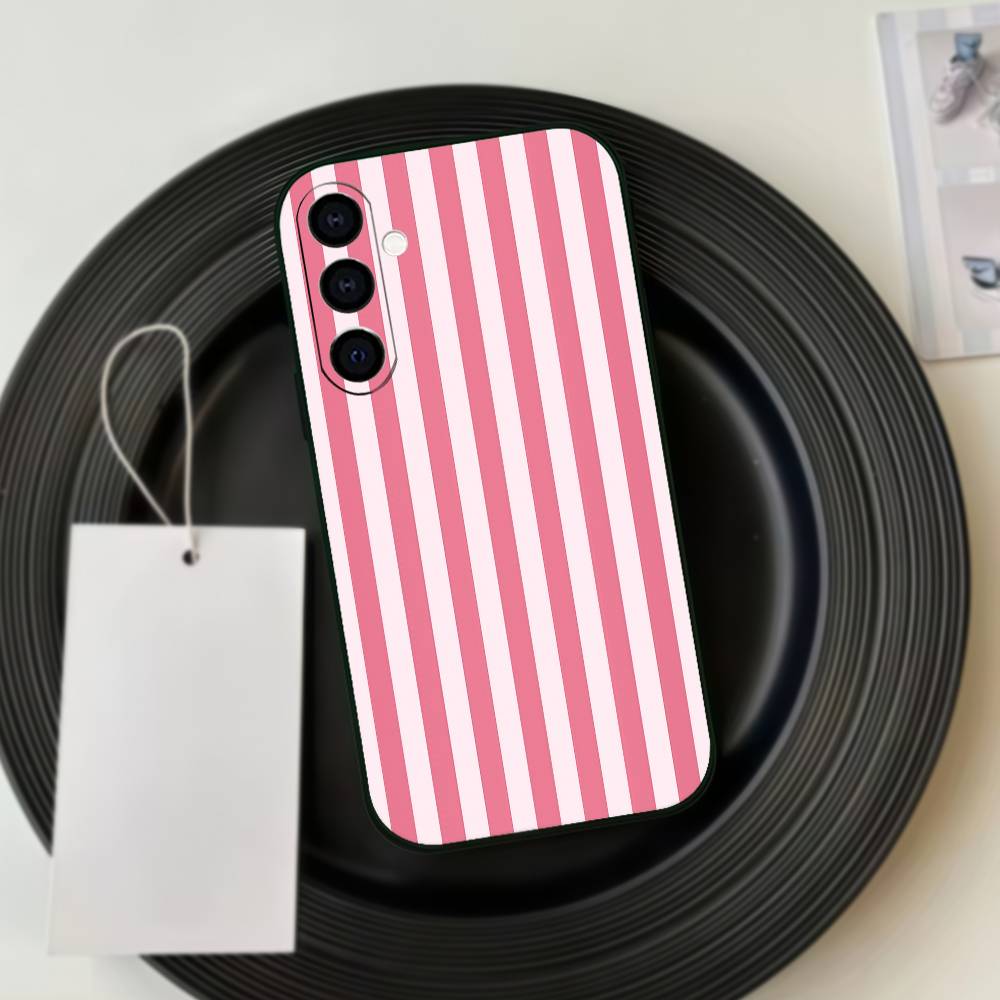 Striped Color-Blocking Art Pattern Phone Case Silicone Soft For Samsung Galaxy A73,A72,A71,A70,A53,A52,A51