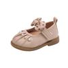 Baby Shoe Autumn New Tenis Children Casual Shoes Soft Sole Toddler Girl Shoes Lovely Leather Walking Shoes Pearl Princess Shoe