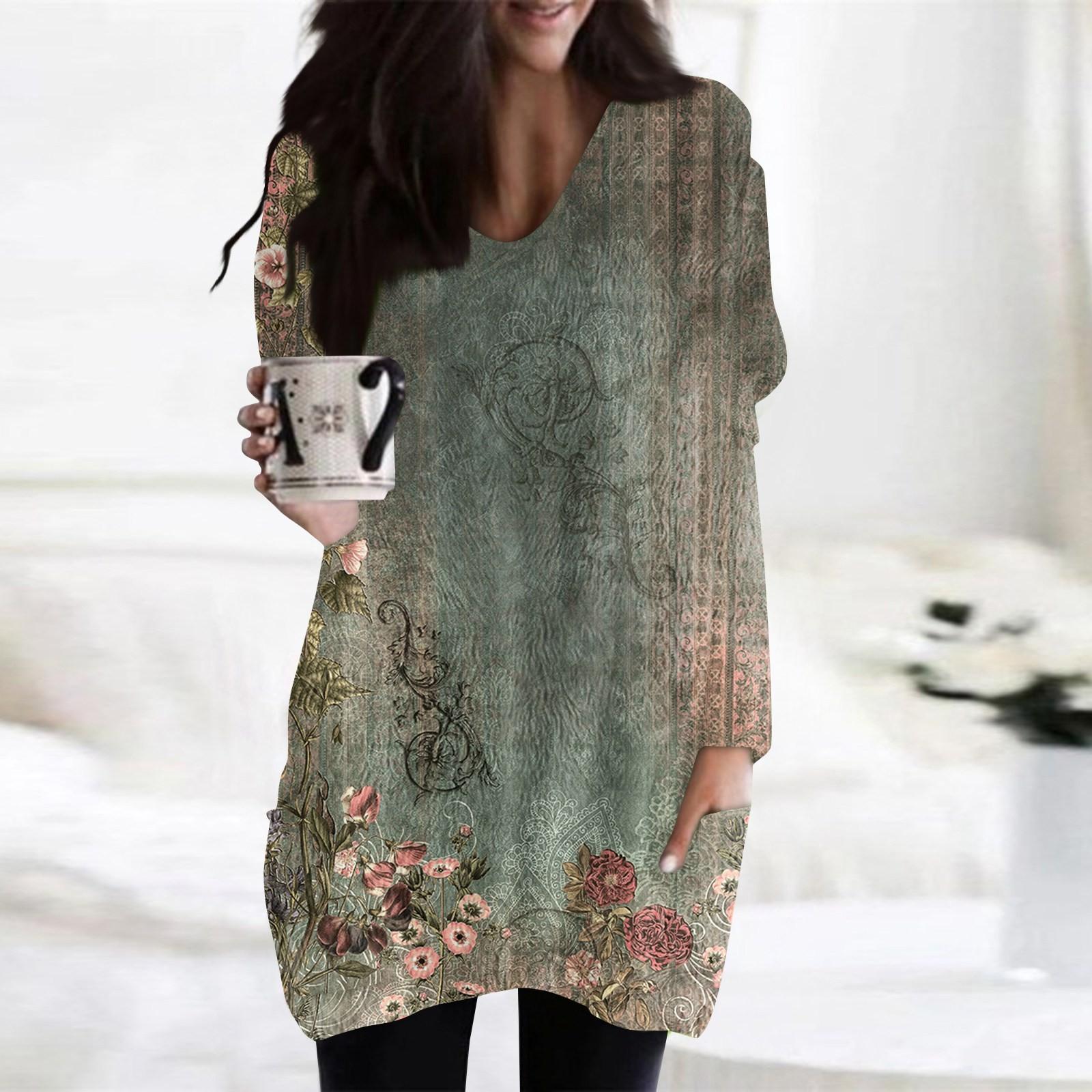 

Женская зимняя одежда Женская толстовка с длинным рукавом из французского кашемира с принтом XXXL темно-зеленого