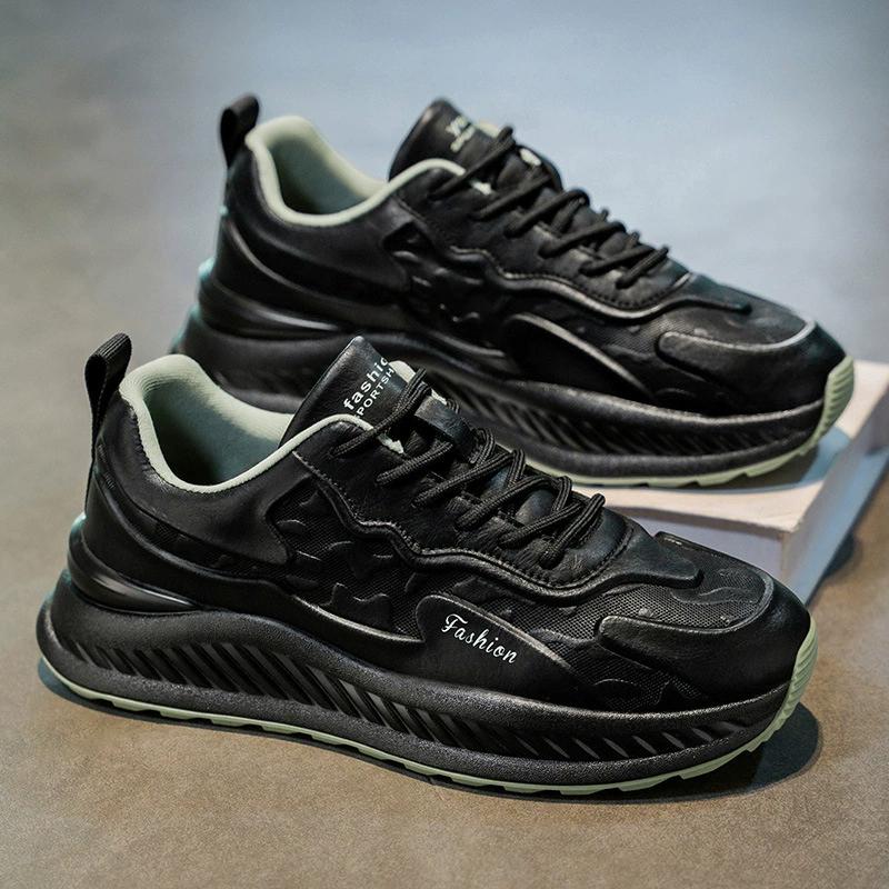 Men s Chunky Sneakers Thick Sole Casual Fashion Shoes 39