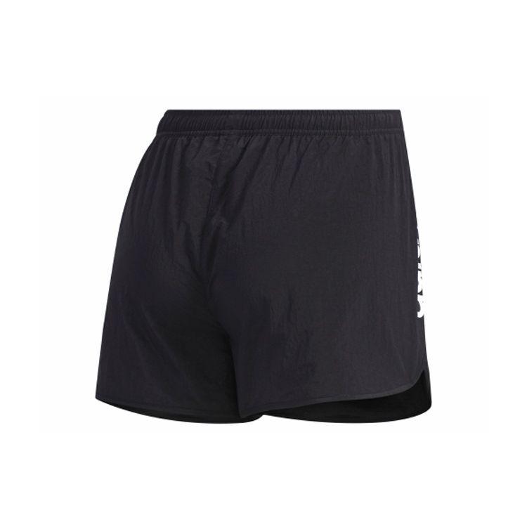 Adidas Neo Logo Color Block Striped Sports Shorts Women Shorts Black FP7461