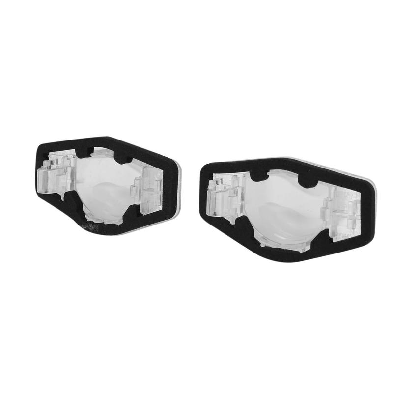 AA92-LED License Plate Light Lampshade For Honda Civic CR-V Odyssey HR-V Accord 2-Pieces Tag Lamp Assembly Replacement